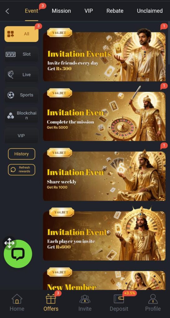 V44 Bet Game
