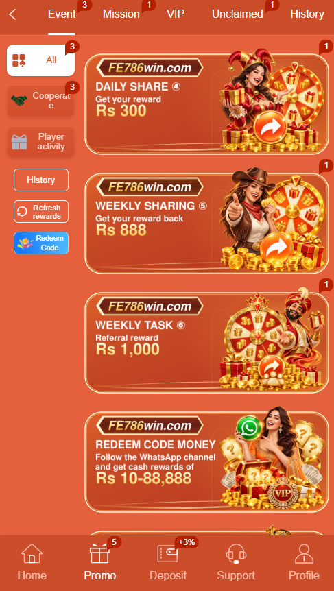 FE786 Win Game