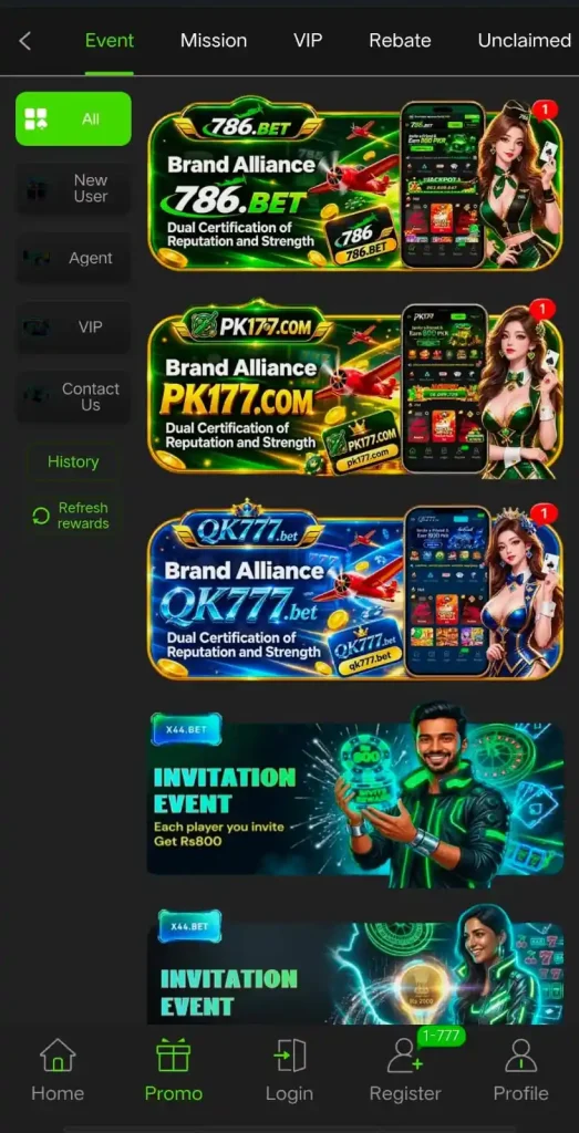 X44 Bet Game