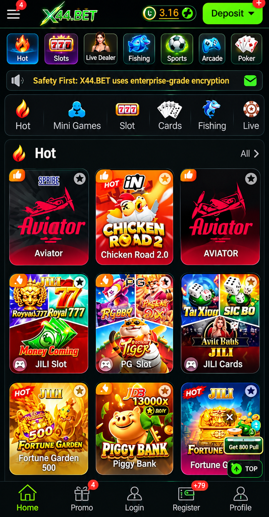 X44 Bet game